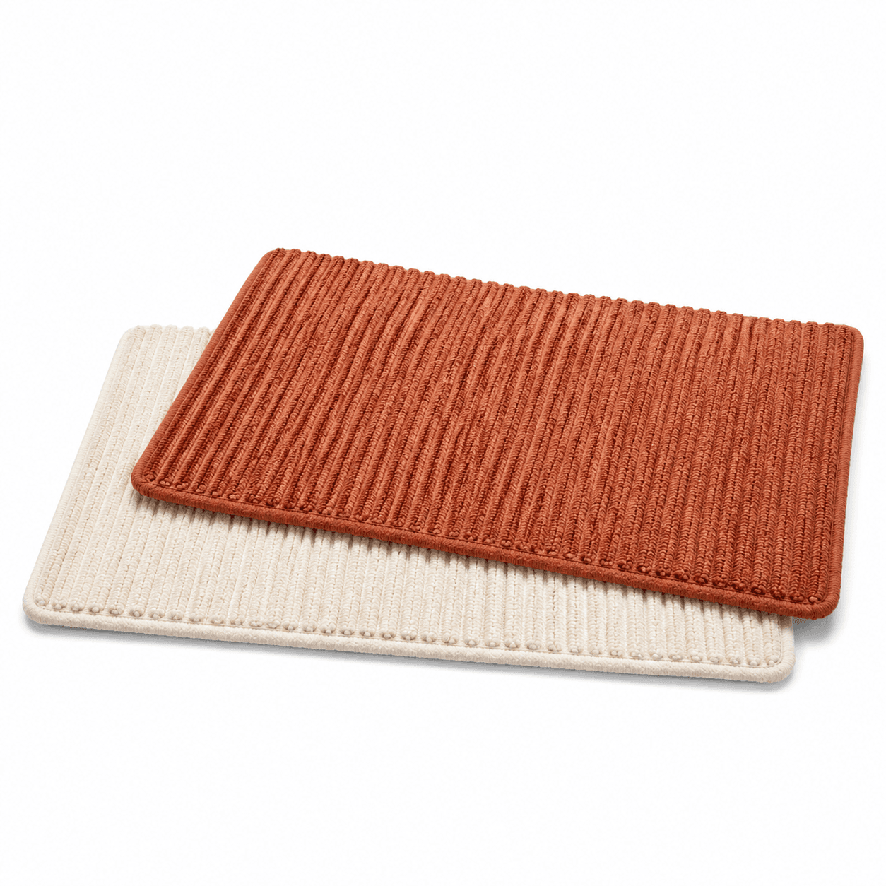 Quick-Dry Bath Mat Pair