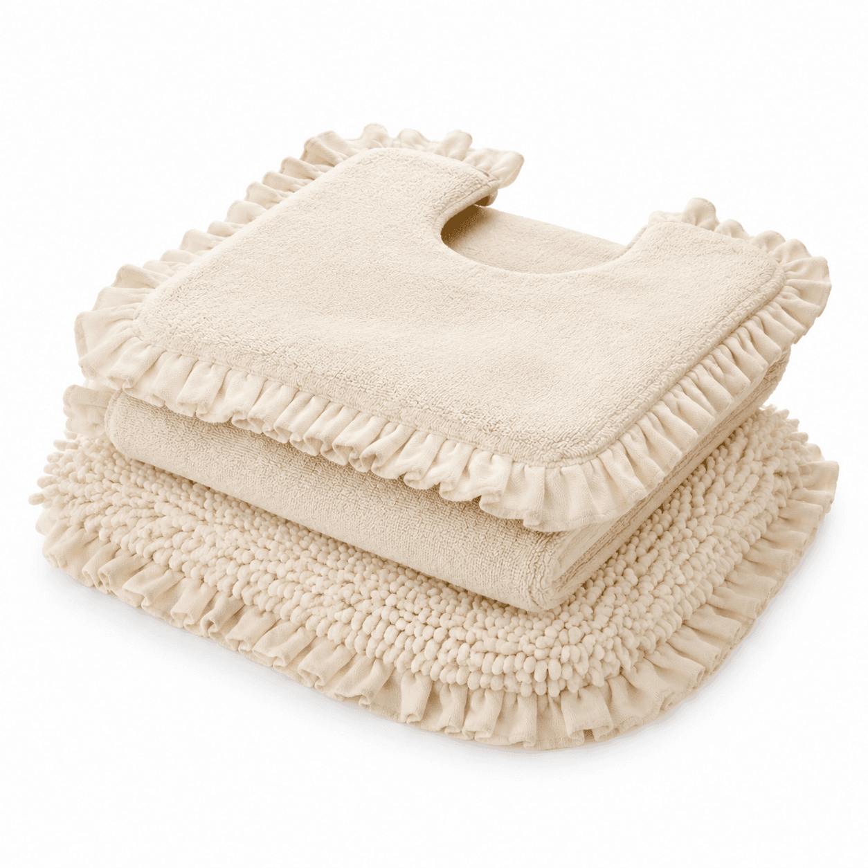 Toilet Lid & Tank Cover Set